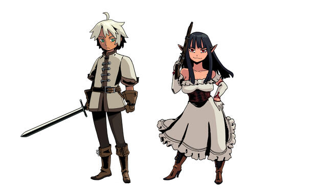 Swordsman & Gunner