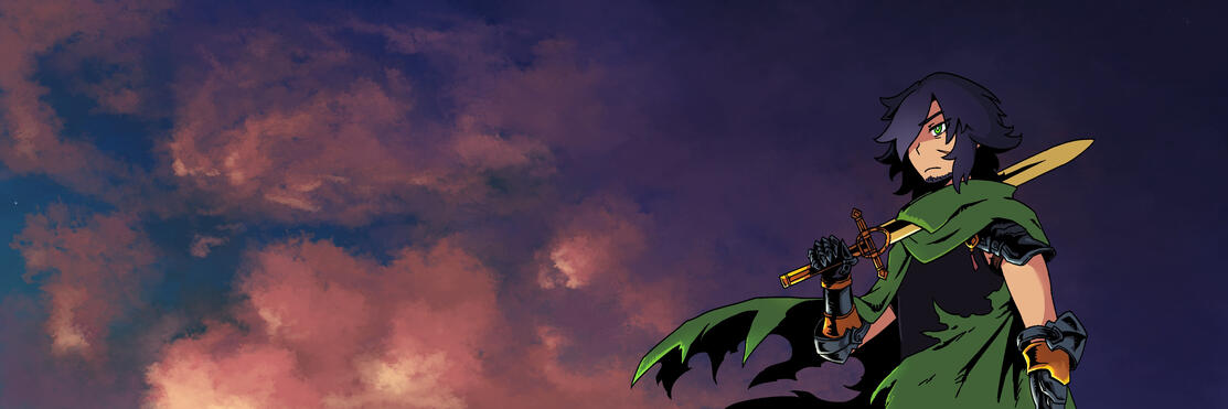 WARRIOR UNDER DUSK